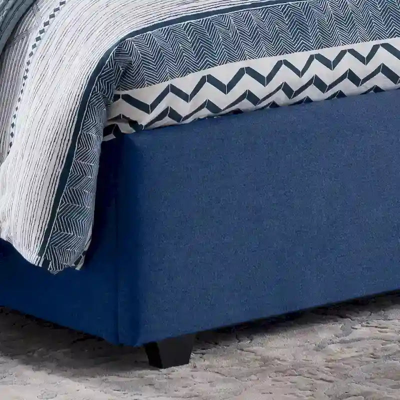 Cordeaux Queen-size Tufted Upholstered Bed by Christopher Knight Home