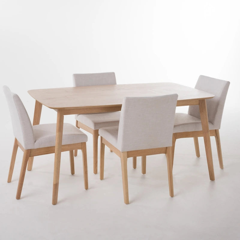 Christopher Knight Home Fabrizio Mid-Century Modern 5-piece Dining Set