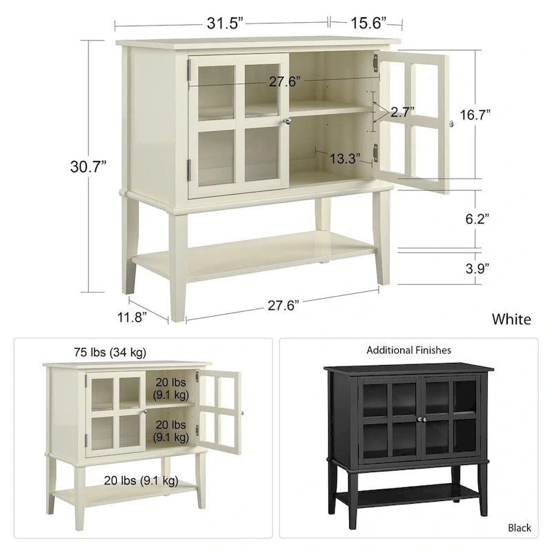 Bantum 2 Door Storage Cabinet