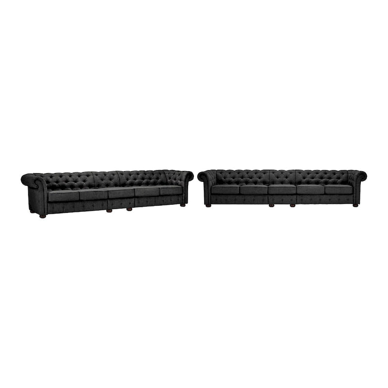 Gdansk 4-Seat Modular Chesterfield Sofa