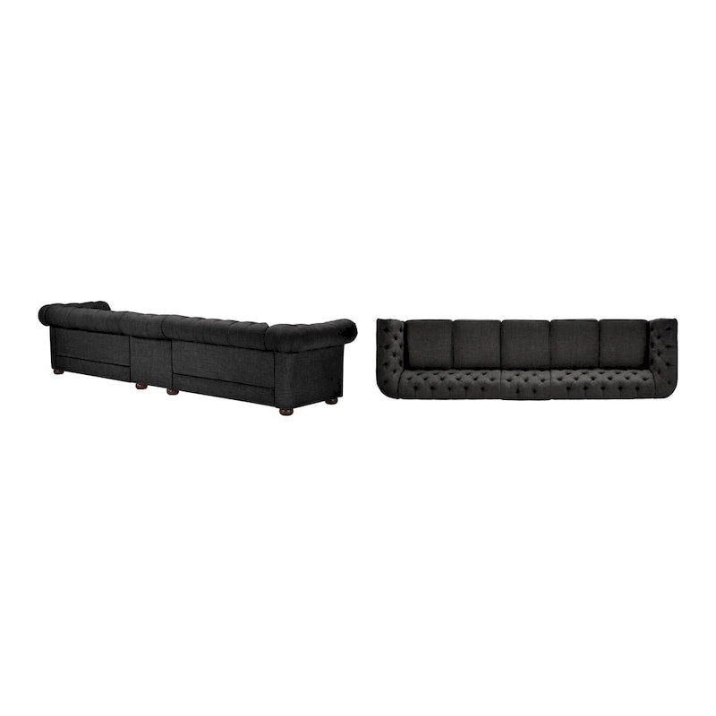 Gdansk 4-Seat Modular Chesterfield Sofa