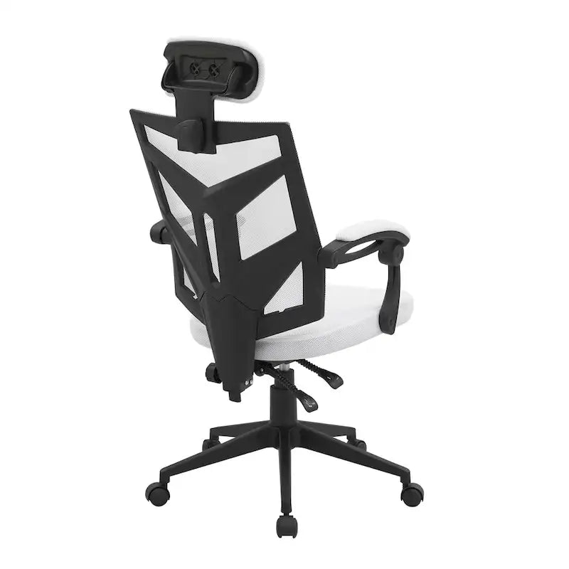 Adjustable Office Chair with Headrest Ergonomic Desk Chair High Back Mesh Office Chairs with Lumbar Support with Wheels