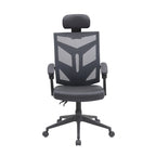 Adjustable Office Chair with Headrest Ergonomic Desk Chair High Back Mesh Office Chairs with Lumbar Support with Wheels
