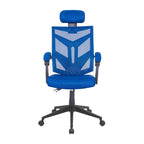 Adjustable Office Chair with Headrest Ergonomic Desk Chair High Back Mesh Office Chairs with Lumbar Support with Wheels