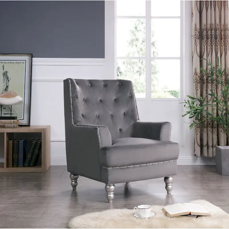 Pamona Velvet Chair