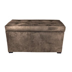Angela 8-button Tufted Obsession Storage Trunk Bench