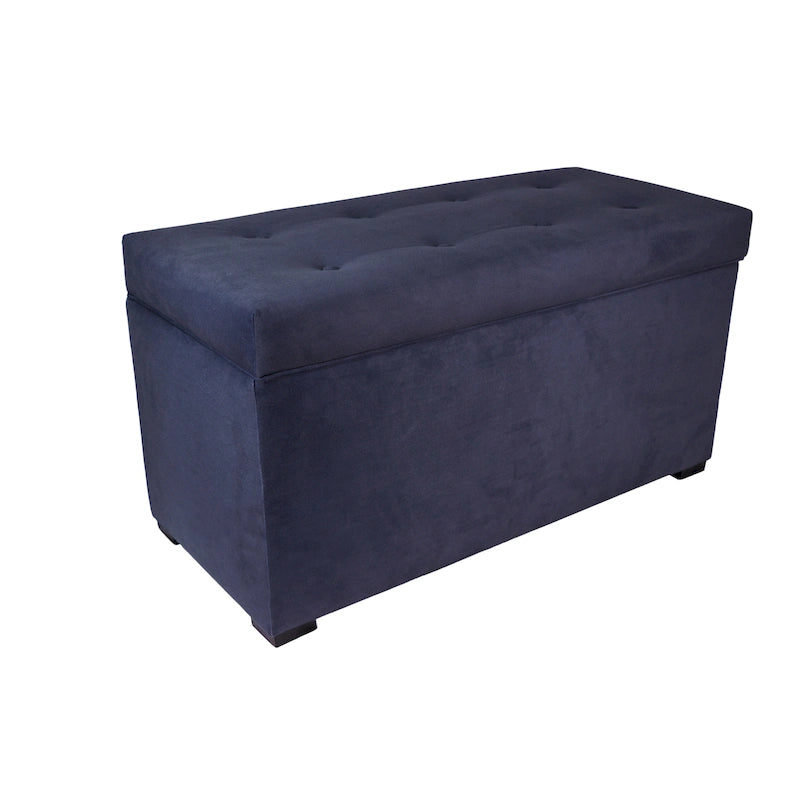 Angela 8-button Tufted Obsession Storage Trunk Bench