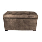 Angela 8-button Tufted Obsession Storage Trunk Bench