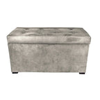 Angela 8-button Tufted Obsession Storage Trunk Bench