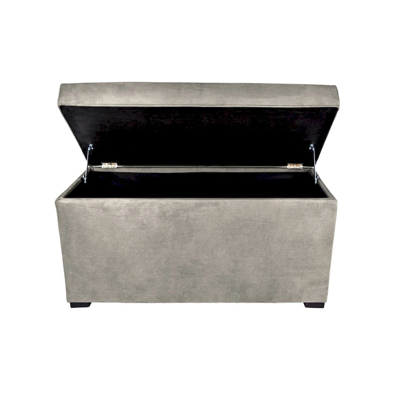 Angela 8-button Tufted Obsession Storage Trunk Bench