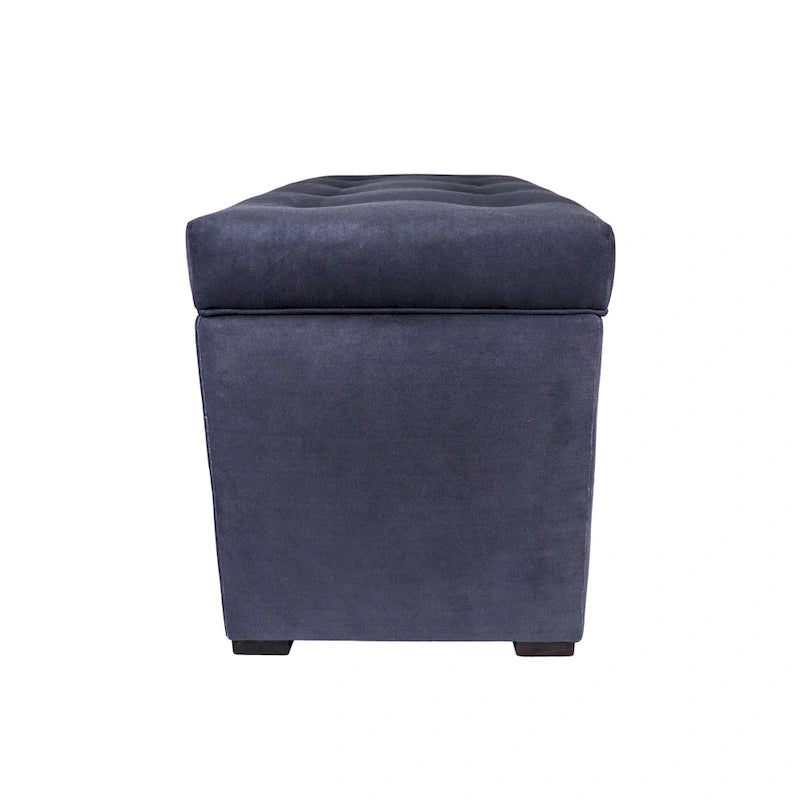 Angela 8-button Tufted Obsession Storage Trunk Bench