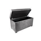 Angela 8-button Tufted Obsession Storage Trunk Bench