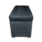 Angela 8-button Tufted Obsession Storage Trunk Bench