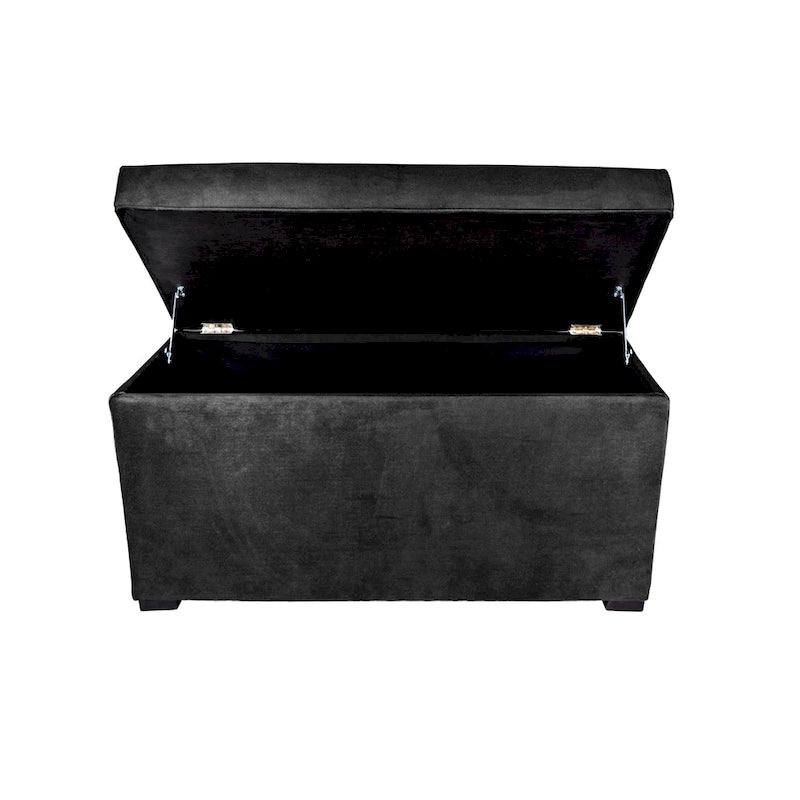 Angela 8-button Tufted Obsession Storage Trunk Bench