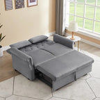 Adjustable Sleeper Sofa with 2 Lumbar Pillows