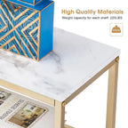 MCombo Narrow Console Table with Storage Shelf for Living Room, MDF Sage80 - 7'6  x 10'9