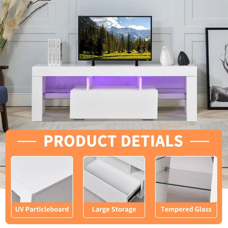 Modern 51 inch LED Modern TV with Storage