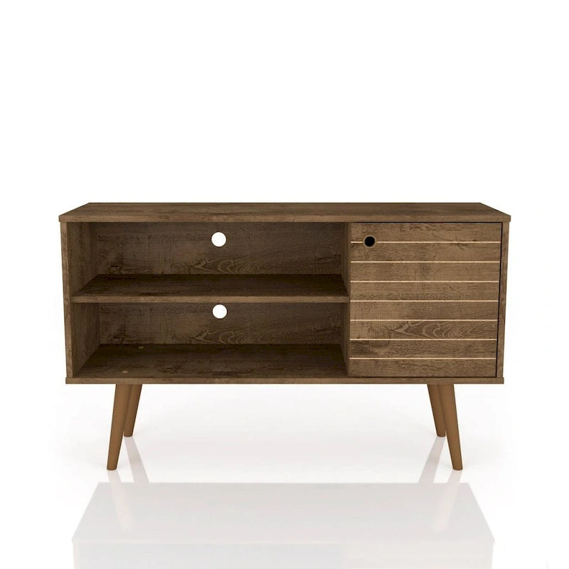 Mid-century Modern Liberty 2-shelf TV Stand