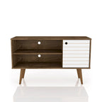Mid-century Modern Liberty 2-shelf TV Stand