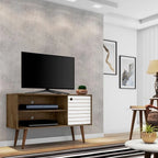 Mid-century Modern Liberty 2-shelf TV Stand
