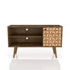 Mid-century Modern Liberty 2-shelf TV Stand