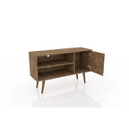 Mid-century Modern Liberty 2-shelf TV Stand