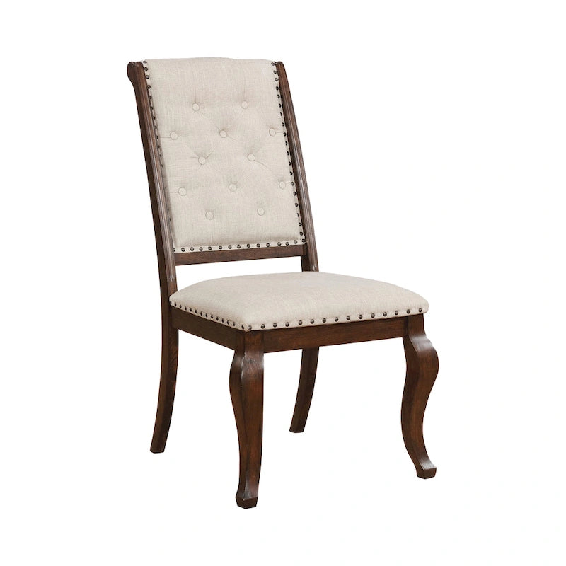 Fremont Antique Java and Cream 7-piece Dining Set with Removable Leaf