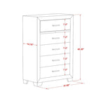 East West Furniture Denali Queen Size Bedroom Set with Upholstered Headboard (Pieces Option)