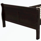 Wood Platform Bed with Headboard/Footboard/Wood Slat Support