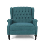 Apaloosa Oversized Tufted Fabric Oversized Pushback Recliner by Christopher Knight Home