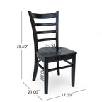Prestage Rubberwood Dining Chairs (Set of 6) by Christopher Knight Home