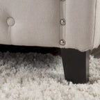 Virgil Queen-size Upholstered Tufted Bed by Christopher Knight Home