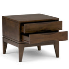 WYNDENHALL Pearson SOLID HARDWOOD 22 inch Wide Square End Side Table - 22 W x 22 D x 20 H
