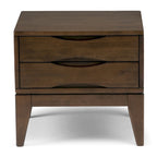 WYNDENHALL Pearson SOLID HARDWOOD 22 inch Wide Square End Side Table - 22 W x 22 D x 20 H