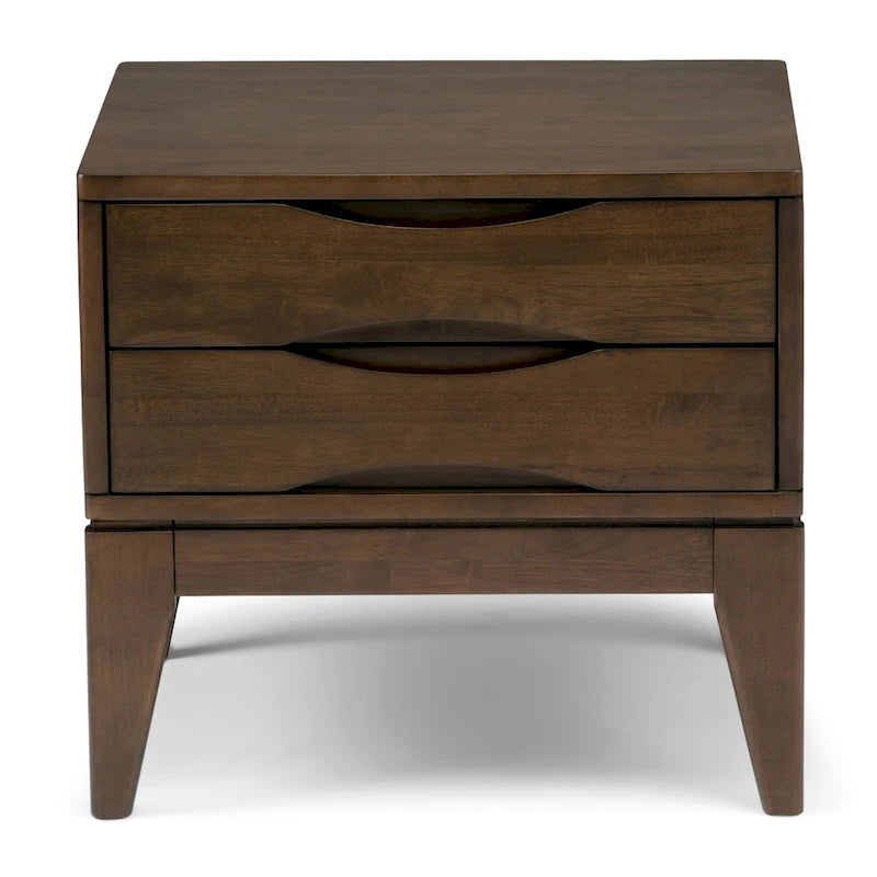 WYNDENHALL Pearson SOLID HARDWOOD 22 inch Wide Square End Side Table - 22 W x 22 D x 20 H