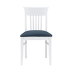 Linon White Wyeth Chair (Set of 2)