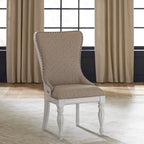 Upholstered Wing Back Side Chair (Set of 2)