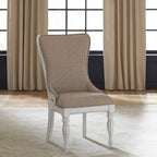  Upholstered Wing Back Side Chair (Set of 2)