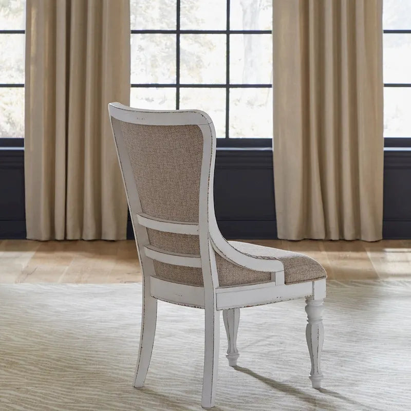Upholstered Wing Back Side Chair (Set of 2)