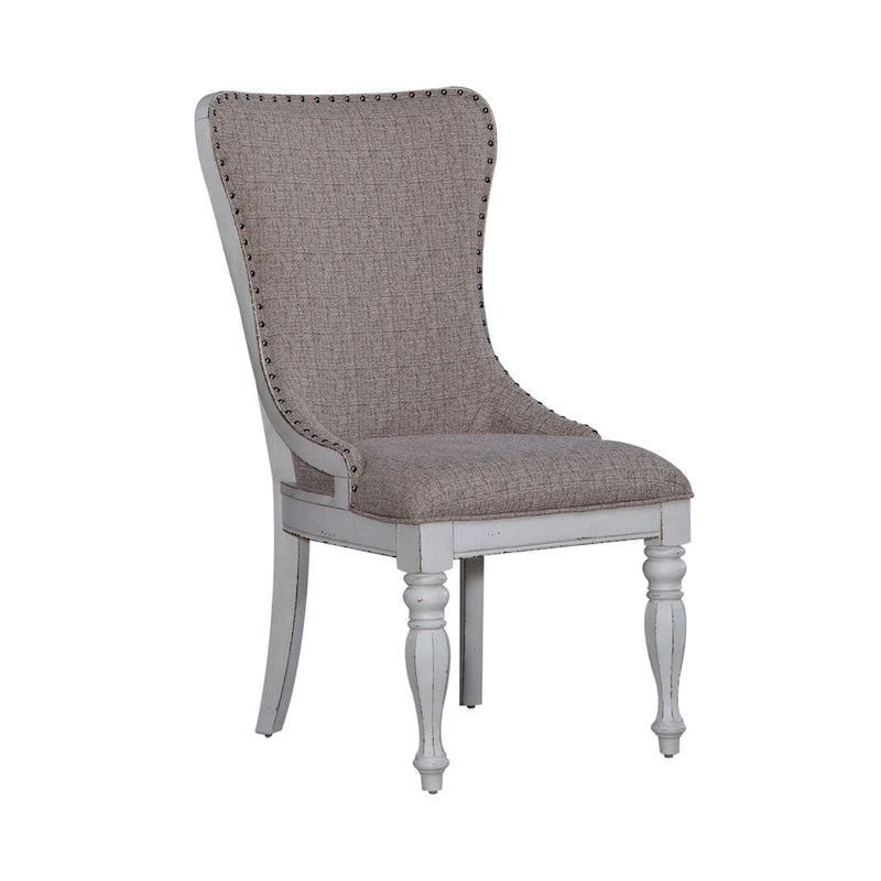 Upholstered Wing Back Side Chair (Set of 2)