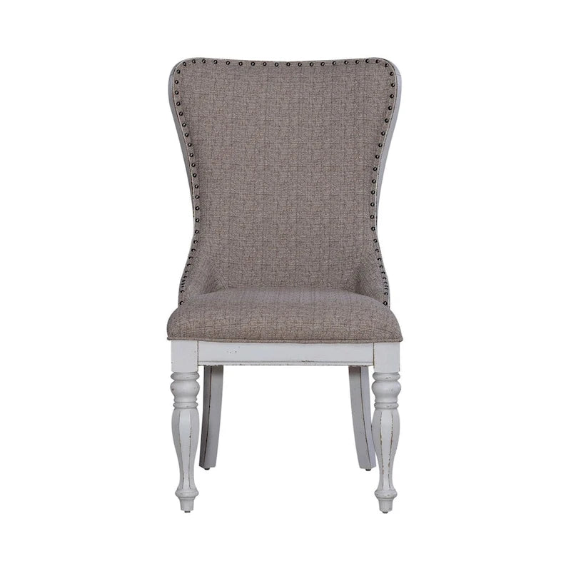 Upholstered Wing Back Side Chair (Set of 2)
