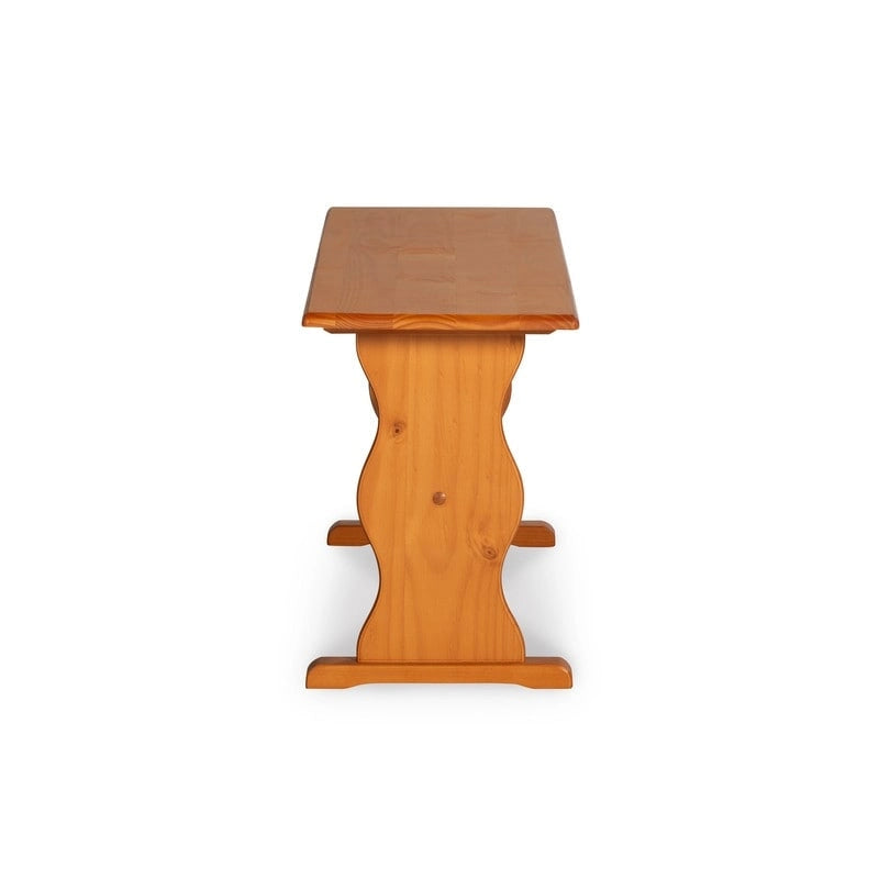 Copper Grove Riki Honey Pine Dining Bench
