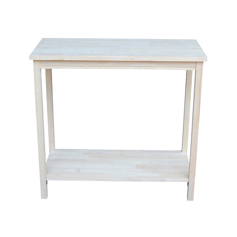 The Gray Barn Moonshine Unfinished Accent Table