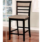 Yevana Contemporary Solid Wood 5-Piece Counter Height Dining Set by Furniture of America