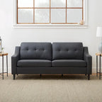 Brookside Ellen 75  Upholstered Scooped Arm Sofa