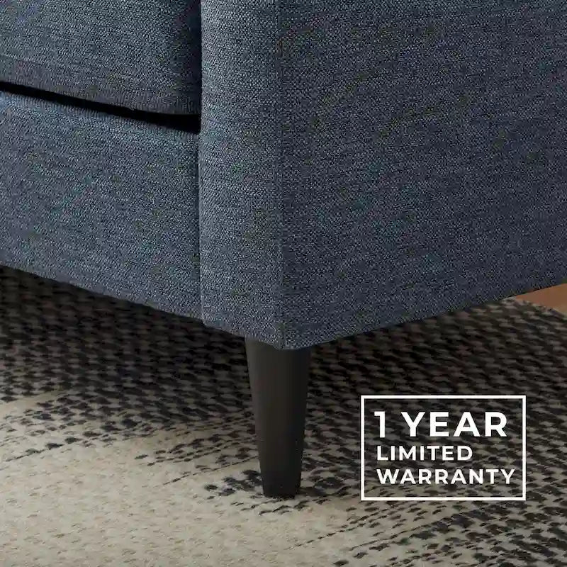 Brookside Ellen 75  Upholstered Scooped Arm Sofa
