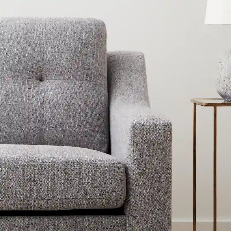 Brookside Ellen 75  Upholstered Scooped Arm Sofa