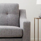 Brookside Ellen 75  Upholstered Scooped Arm Sofa