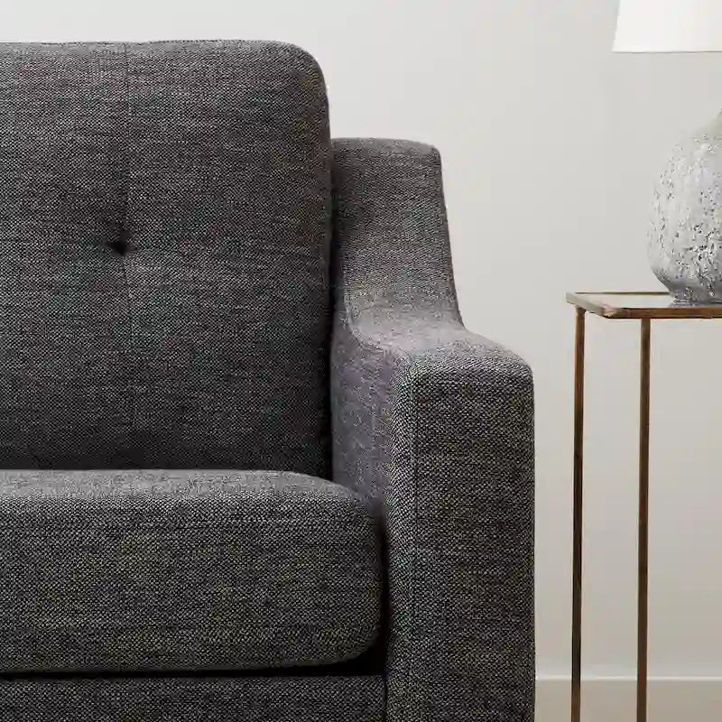 Brookside Ellen 75  Upholstered Scooped Arm Sofa