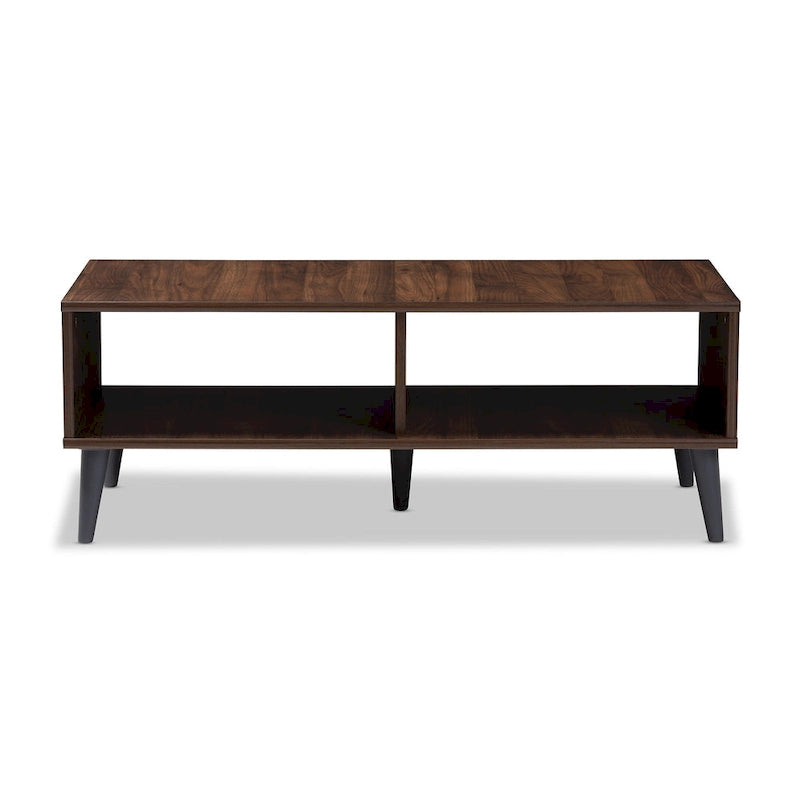 Mid-Century Modern Brown Coffee Table by